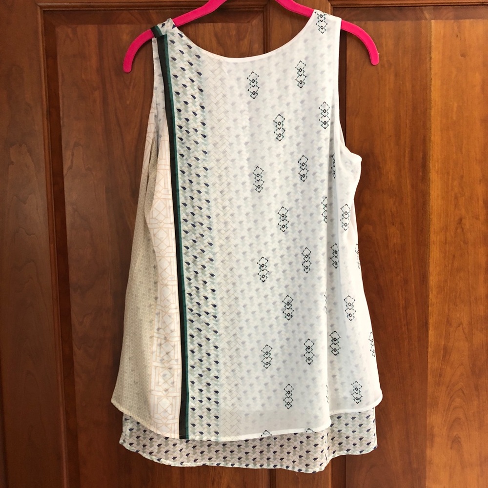 WHITE HOUSE BLACK MARKET Sleeveless Blouse - Picture 5 of 5
